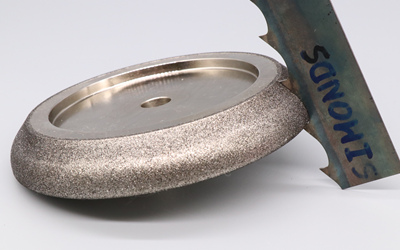 Electroplated Grinding Wheel for Band Saw Sharpening